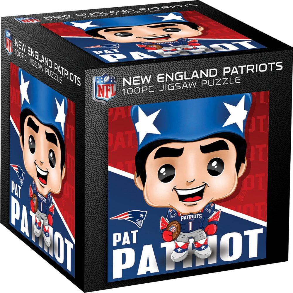 Pat Patriot - New England Patriots Mascot 100 Piece Jigsaw Puzzle (ONLINE ORDER ONLY)