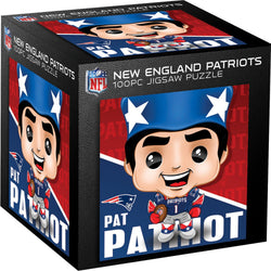 Pat Patriot - New England Patriots Mascot 100 Piece Jigsaw Puzzle (ONLINE ORDER ONLY)