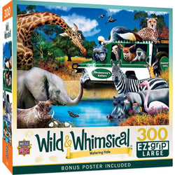 Wild & Whimsical - Watering Hole 300 Piece EZ Grip Jigsaw Puzzle (ONLINE ORDER ONLY)