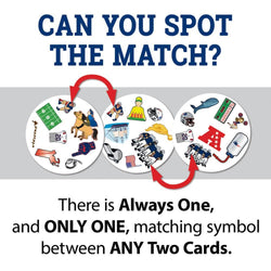 New England Patriots Spot It! Card Game