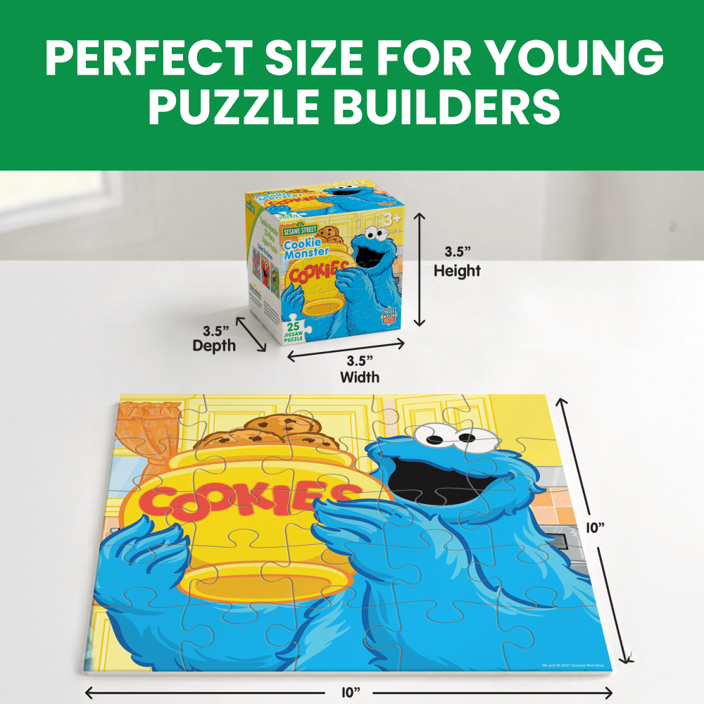 Sesame Street - Cookie Monster 25 Piece Jigsaw Puzzle