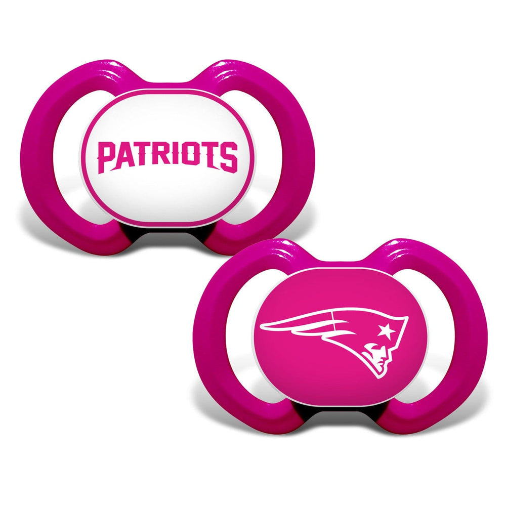 New England Patriots - Pink Pacifier 2-Pack (ONLINE ORDER ONLY)
