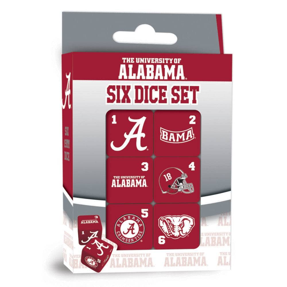 Alabama Crimson Tide Dice Set - 19mm (ONLINE ORDER ONLY)