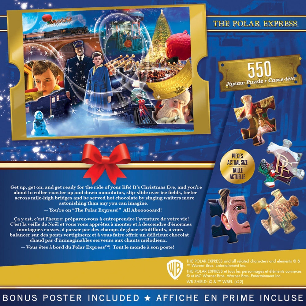 The Polar Express - Christmas 550 Piece Jigsaw Puzzle (ONLINE ORDER ONLY)