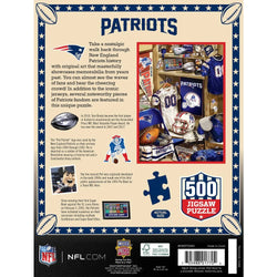 New England Patriots - Locker Room 500 Piece Jigsaw Puzzle (ONLINE ORDER ONLY)