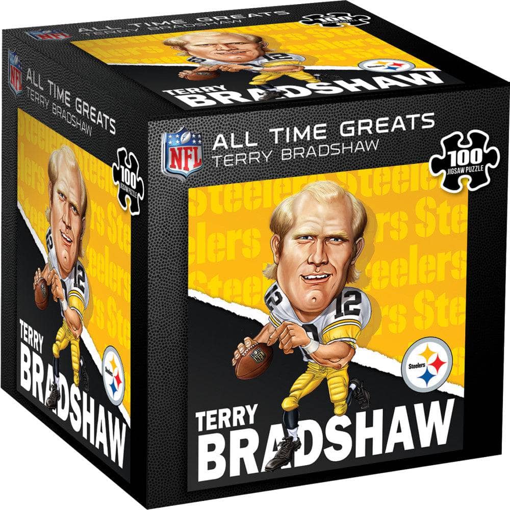 Pittsburgh Steelers All-Time Greats - Terry Bradshaw 100 Piece Jigsaw Puzzle (ONLINE ORDER ONLY)