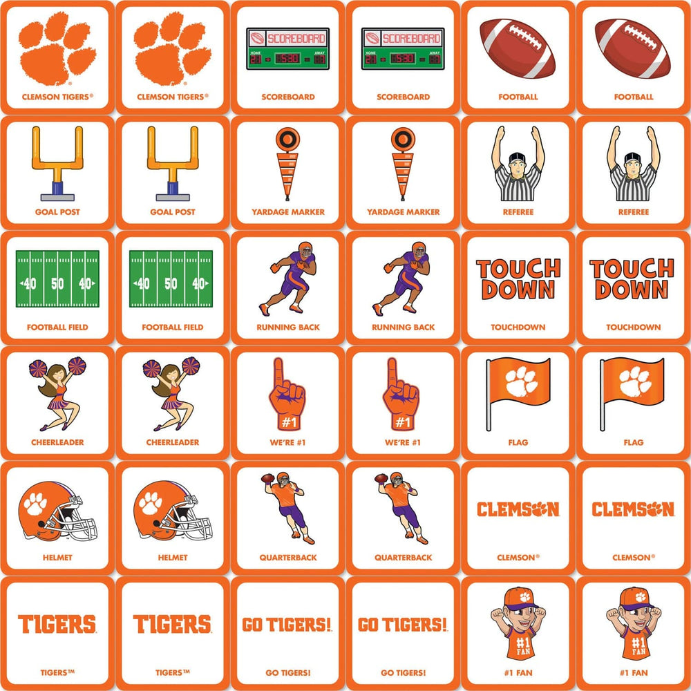 Clemson Tigers Matching Game (ONLINE ORDER ONLY)