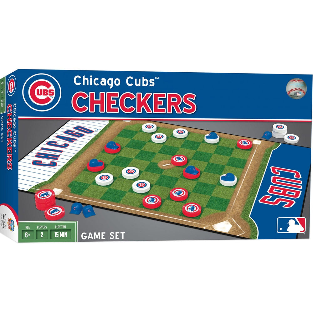 Chicago Cubs Checkers Board Game (ONLINE ORDER ONLY)