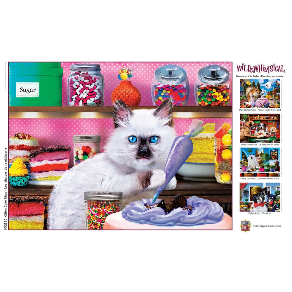 Wild & Whimsical - Kitten Cake Shop 300 Piece EZ Grip Jigsaw Puzzle (ONLINE ORDER ONLY)