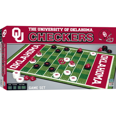 Oklahoma Sooners Checkers Board Game (ONLINE ORDER ONLY)