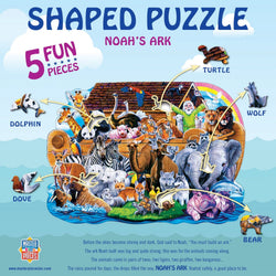 Noah's Ark - 100 Piece Shaped Jigsaw Puzzle (ONLINE ORDER ONLY)