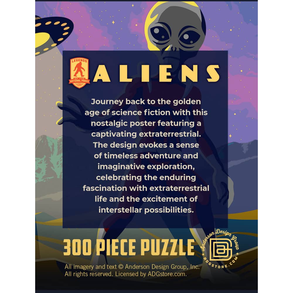 Aliens 300 Piece Jigsaw Puzzle