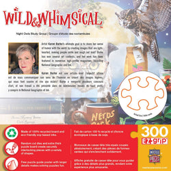 Wild & Whimsical - Night Owls Study Group 300 Piece EZ Grip Jigsaw Puzzle (ONLINE ORDER ONLY)