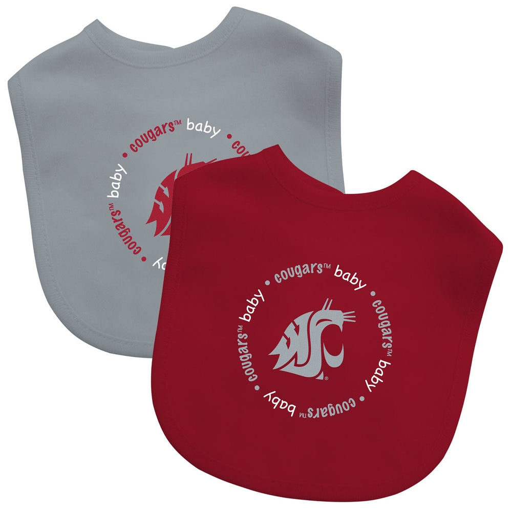 Washington State Cougars - Baby Bibs 2-Pack (ONLINE ORDER ONLY)