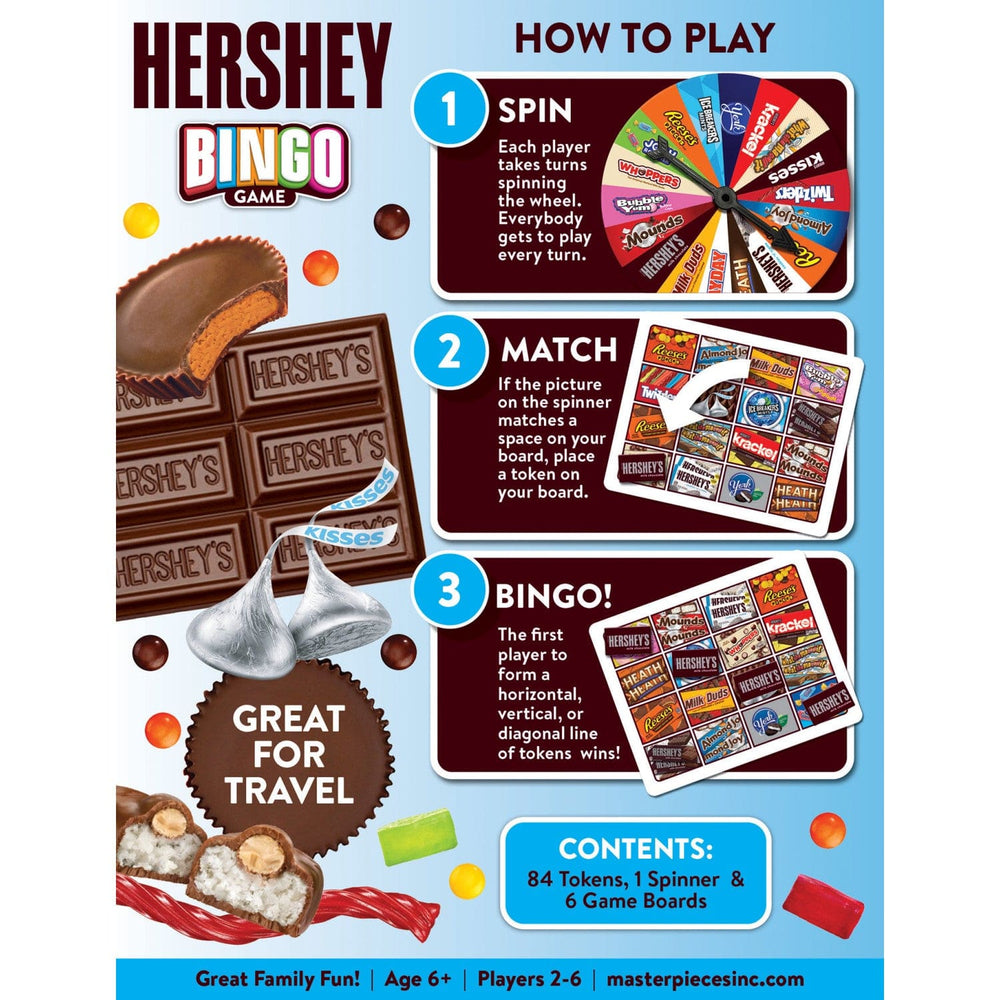 Hershey's Bingo Game (ONLINE ORDER ONLY)