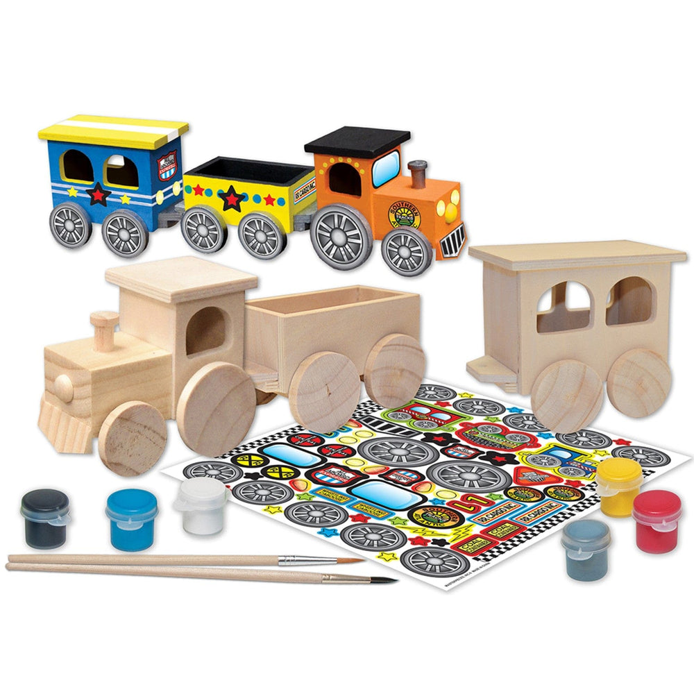 Toy Train Wood Craft & Paint Kit (ONLINE ORDER ONLY)