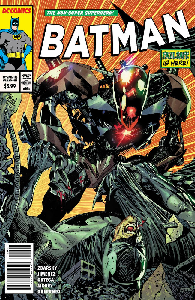 Batman #126 C Guillem March Amazing Spider-Man 316 Homage Variant (08/02/2022) Dc (ONLINE ORDER ONLY)