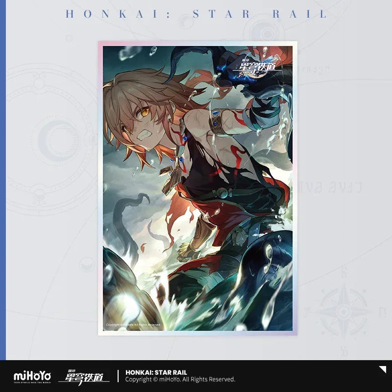 Honkai: Star Rail Light Cone Series Acrylic Shikishi Cardboard