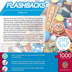 Flashbacks - Game On 1000 Piece Jigsaw Puzzle (ONLINE ORDER ONLY)