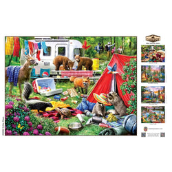 Campside - Critter Chaos 300 Piece EZ Grip Jigsaw Puzzle