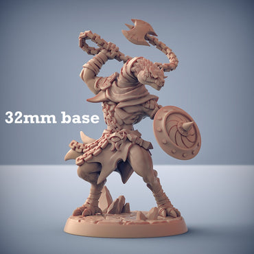 Nagarot Thrall: Sculpt B (Male Yuan-ti Warrior) (Online Order Only)