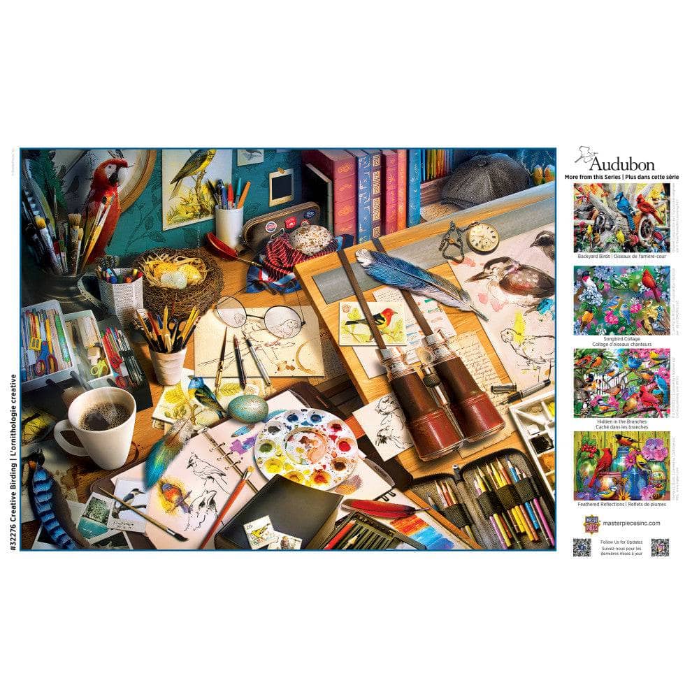 Audubon - Creative Birding 300 Piece EZ Grip Jigsaw Puzzle (ONLINE ORDER ONLY)