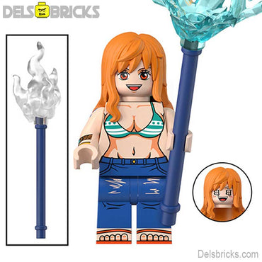 Nami from ONE PIECE Anime Lego Minifigures custom toys 5 (ONLINE ORDER ONLY)