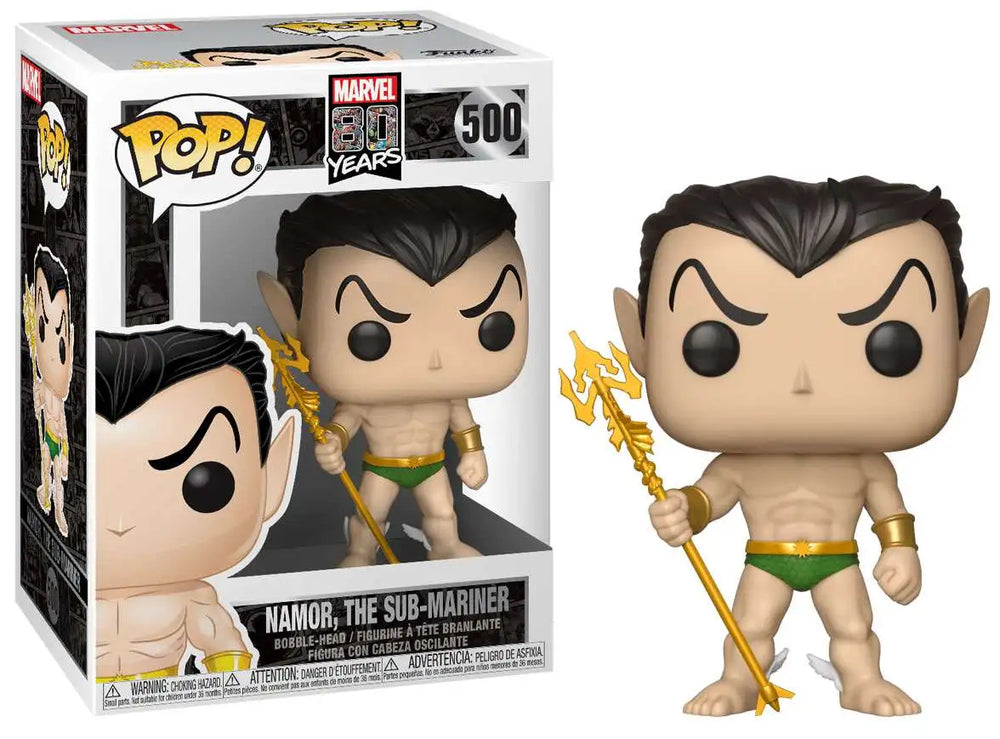 Funko POP! Marvel: 80 Years - Namor, the Submariner 500 (ONLINE ORDER ONLY)