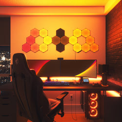 Shapes Limited Edition Ultra Black Hexagons Smarter Kit (15 Panels)