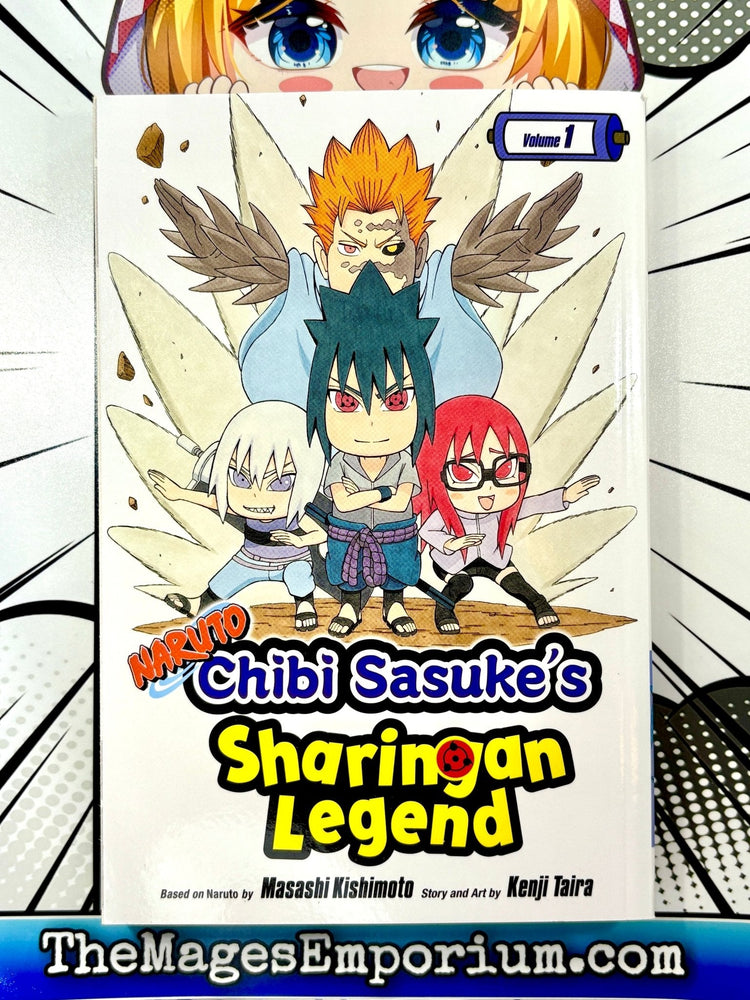 Naruto Chibi Sasuke's Sharingan Legend Vol 1 (Online Order Only)
