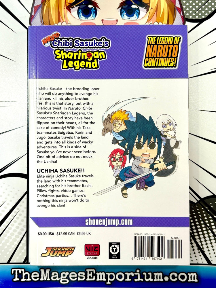Naruto Chibi Sasuke's Sharingan Legend Vol 1 (Online Order Only)