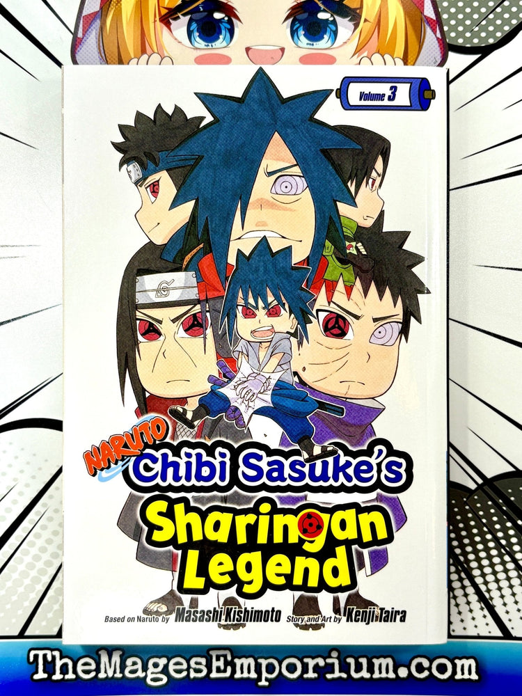 Naruto Chibi Sasuke's Sharingan Legend Vol 3 (Online Order Only)
