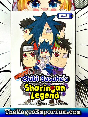 Naruto Chibi Sasuke's Sharingan Legend Vol 3 (Online Order Only)