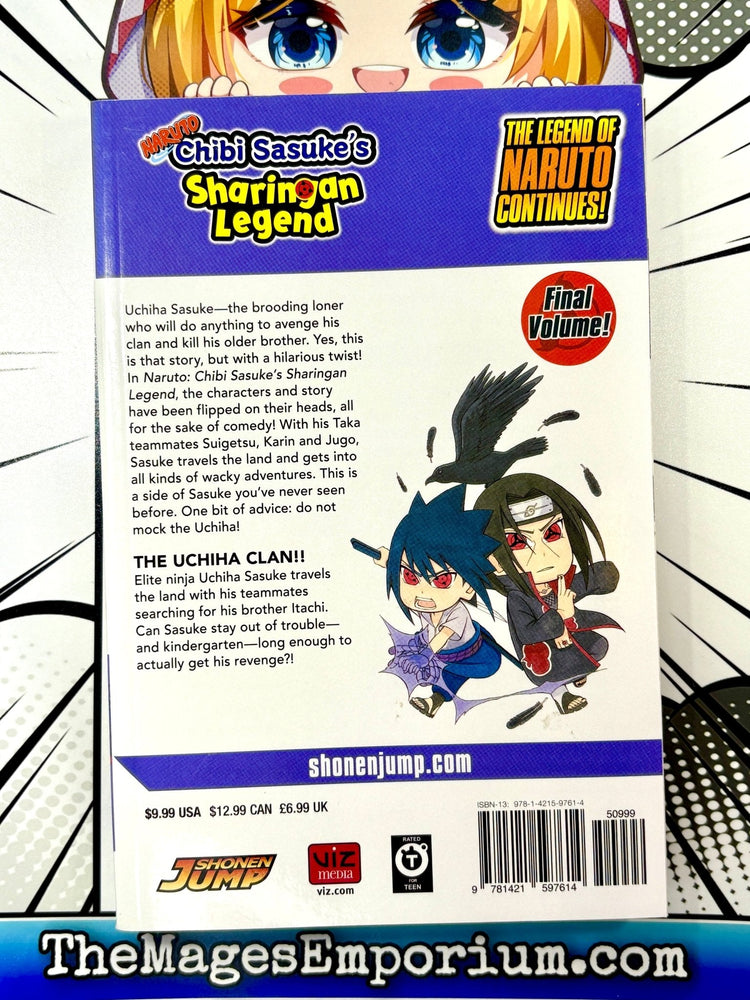 Naruto Chibi Sasuke's Sharingan Legend Vol 3 (Online Order Only)
