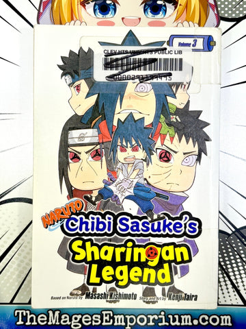 Naruto Chibi Sasuke's Sharingan Legend Vol 3 Ex Library (Online Order Only)