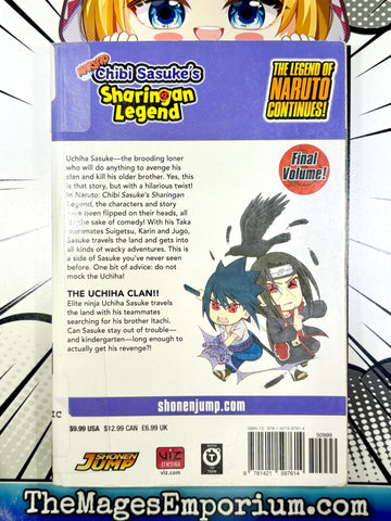 Naruto Chibi Sasuke's Sharingan Legend Vol 3 Ex Library (Online Order Only)