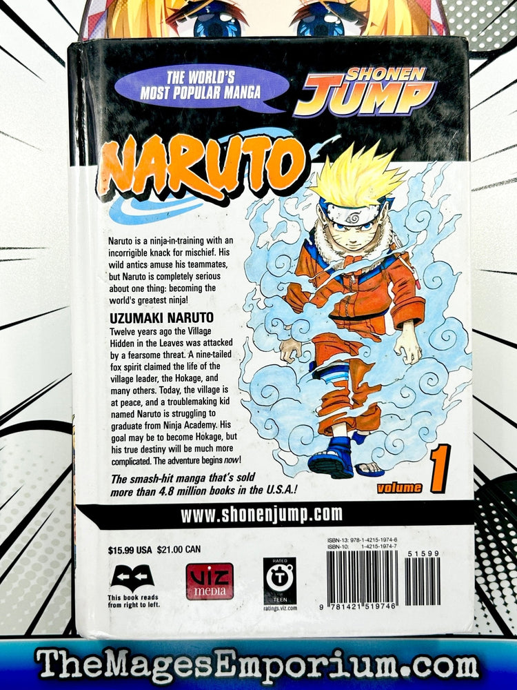 Naruto Vol 1 Hardcover (Online Order Only)