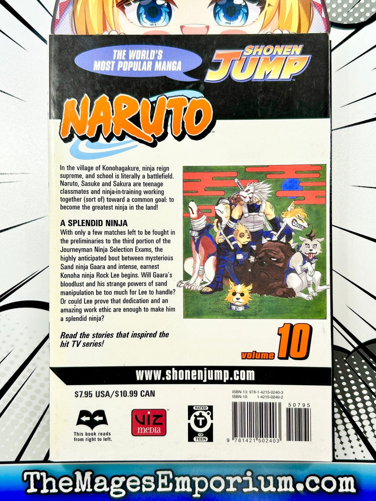 Naruto Vol 10 (Online Order Only)