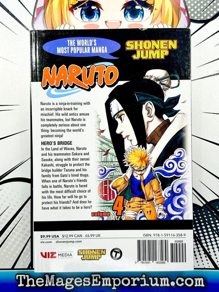 Naruto Vol 4 (Online Order Only)