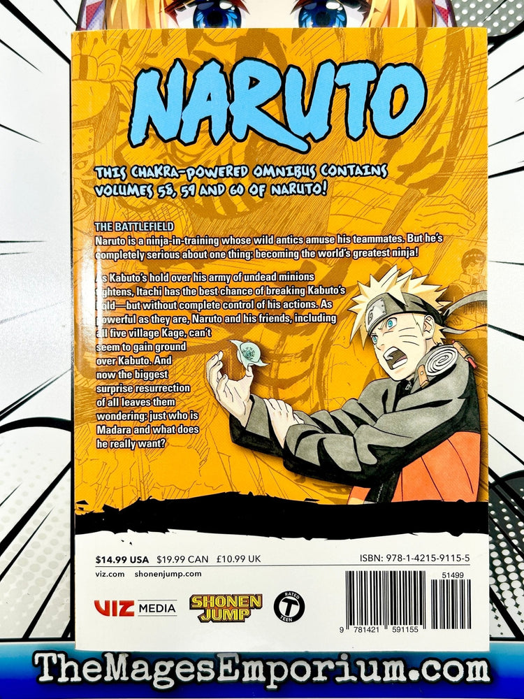 Naruto Vol 58-60 Omnibus (Online Order Only)