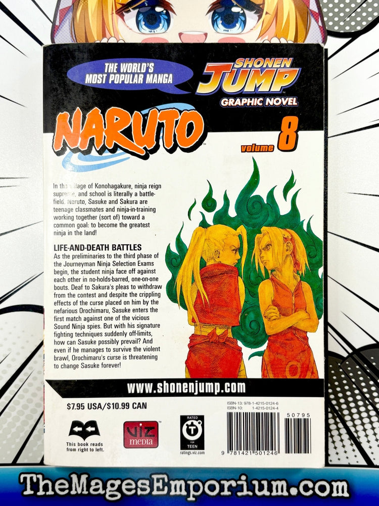 Naruto Vol 8 (Online Order Only)