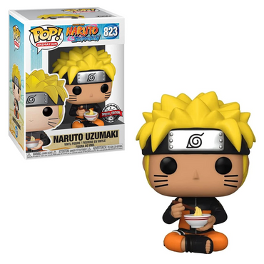 Funko POP! Naruto Shippuden - Naruto with Noodles Vinyl Figure #823 Special Edition Exclusive (ONLINE ORDER ONLY)