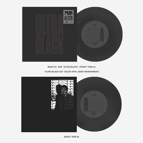 Nas - Ultra Black (Colored Vinyl) (7" Single) [Vinyl] (ONLINE ORDER ONLY)