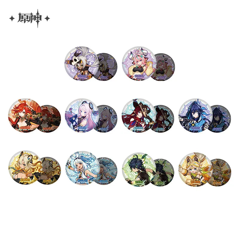 Natlan Series Character Badge (ONLINE ORDER ONLY)