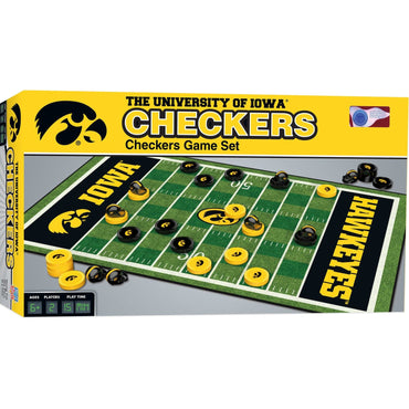 Iowa Hawkeyes Checkers Board Game (ONLINE ORDER ONLY)