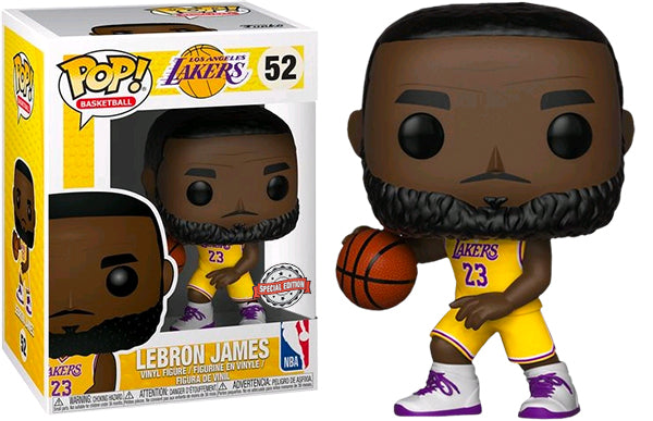 Lebron James (Yellow Uniform, Los Angeles Lakers, NBA) 52 - Special Edition Exclusive (Online Order Only)