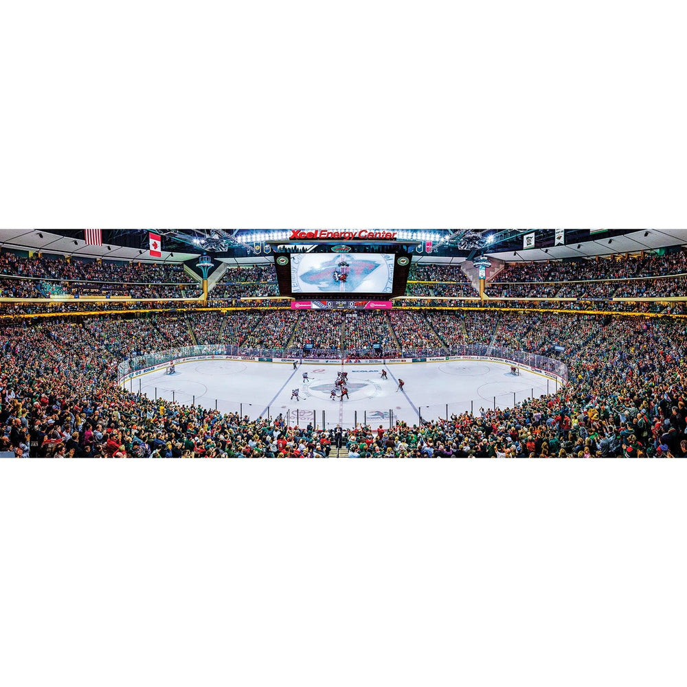 Minnesota Wild - 1000 Piece Panoramic Jigsaw Puzzle (ONLINE ORDER ONLY)