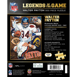 Legends of the Game - Walter Payton 500 Piece Jigsaw Puzzle