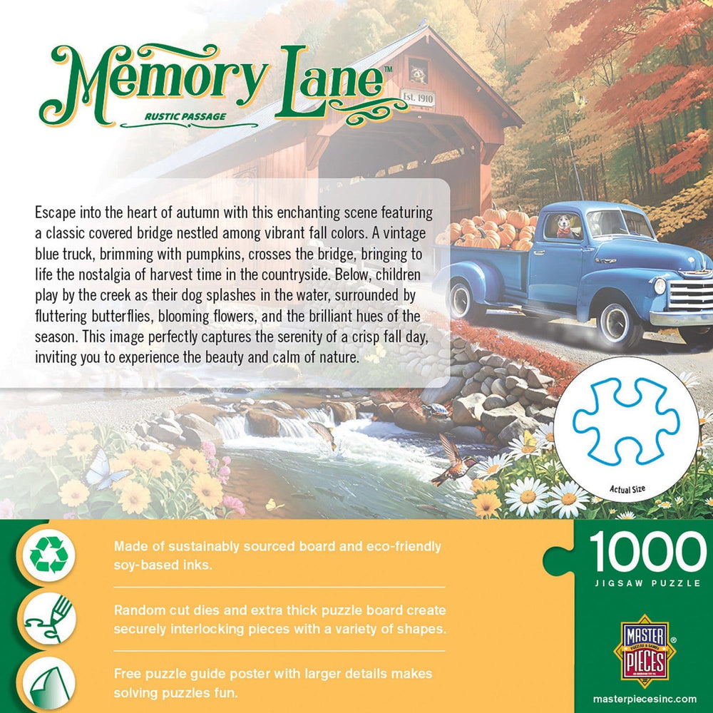 Memory Lane - Rustic Passage 1000 Piece Jigsaw Puzzle (ONLINE ORDER ONLY)