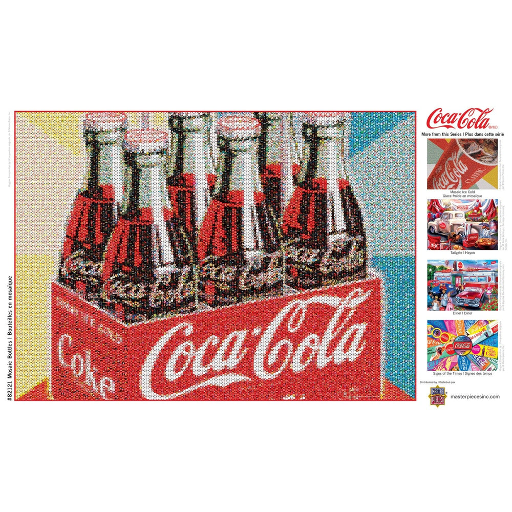 Coca-Cola - Photomosaic Bottles 1000 Piece Jigsaw Puzzle (ONLINE ORDER ONLY)